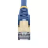 StarTech.com 10m CAT6a Ethernet kaabel - 10 Gigabit Shielded Snagless RJ45 100W PoE Patch Cord - 10GbE STP võrgukaabel w/Strain Relief - Blue Individually Tested/Wiring is UL Certified/TIA
