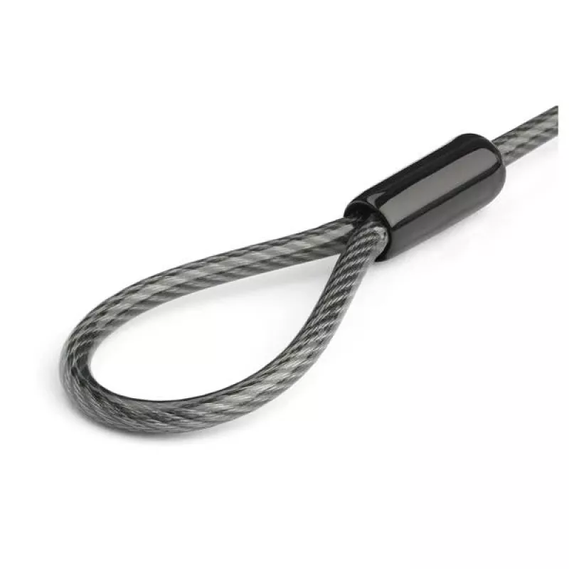 StarTech.com universaalne sülearvuti kaabliluku laiendusaas – 6” (15cm) vargusvastane 4-kohaline kombinatsioonlukk K-pesaga – arvuti turvakaabel kaksik-/mitmepealise luku loomiseks mitmele seadmele