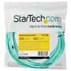 StarTech.com 7 m (22 jala) LC/UPC kuni LC/UPC OM4 mitmerežiimiline fiiberoptiline kaabel, 50/125 µm LOMMF/VCSEL tõmblukuga fiiber, 100G, madal sisestuskadu – LSZH fiiberhüppaja juhe