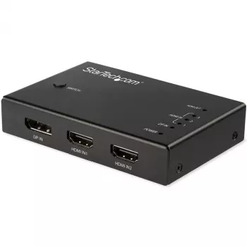 StarTech.com 4-pordiline HDMI videolüliti – 3x HDMI ja 1x DisplayPort – 4K 60 Hz