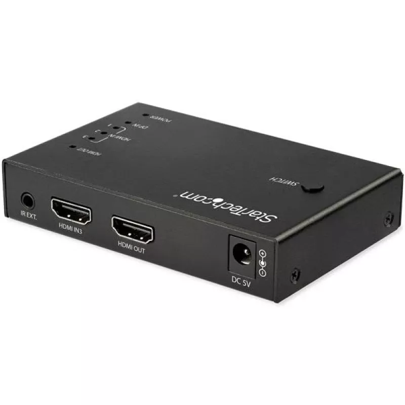 StarTech.com 4-pordiline HDMI videolüliti – 3x HDMI ja 1x DisplayPort – 4K 60 Hz