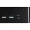 StarTech.com 2-pordiline kahe monitoriga HDMI KVM-lüliti – 4K 60 Hz Ultra HD HDR – lauaarvuti 4K HDMI 2.0 KVM-lüliti 2-pordilise USB 3.0 jaoturi (5 Gbit/s) ja 4x USB 2.0 HID-ga, heli – kiirklahvivahetus – TAA