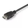 StarTech.com 2-pordine HDMI KVM-lüliti - 4K 60Hz - kompaktne kahe pordiga UHD/Ultra HD USB lauaarvuti KVM-lüliti integreeritud 1,2 m kaablite ja heliga - siini toitega ja kauglülitusega - MacBook ThinkPad