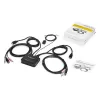 StarTech.com 2-pordine HDMI KVM-lüliti - 4K 60Hz - kompaktne kahe pordiga UHD/Ultra HD USB lauaarvuti KVM-lüliti integreeritud 1,2 m kaablite ja heliga - siini toitega ja kauglülitusega - MacBook ThinkPad