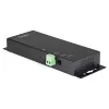 StarTech.com 4-pordiline USB-C jaotur 10 Gbit/s – tööstuslik metallist USB-C jaotur 3x USB-A ja 1x USB-C – ESD- ja liigpingekaitse – USB-C või USB-A host – toitega, monteeritav USB 3.2 Gen 2 jaotur