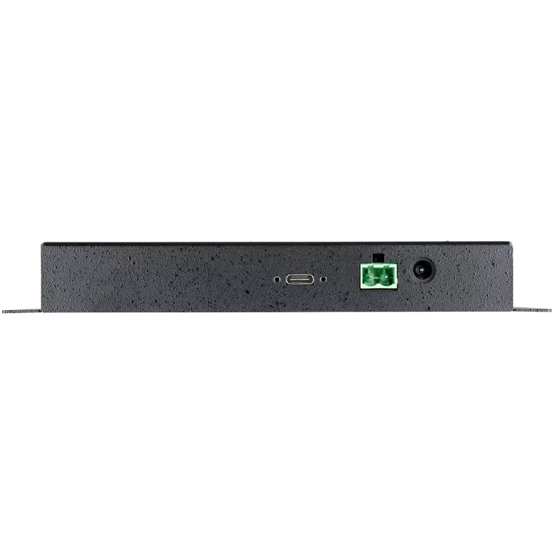 StarTech.com 4-pordiline USB-C jaotur 10 Gbit/s – tööstuslik metallist USB-C jaotur 3x USB-A ja 1x USB-C – ESD- ja liigpingekaitse – USB-C või USB-A host – toitega, monteeritav USB 3.2 Gen 2 jaotur