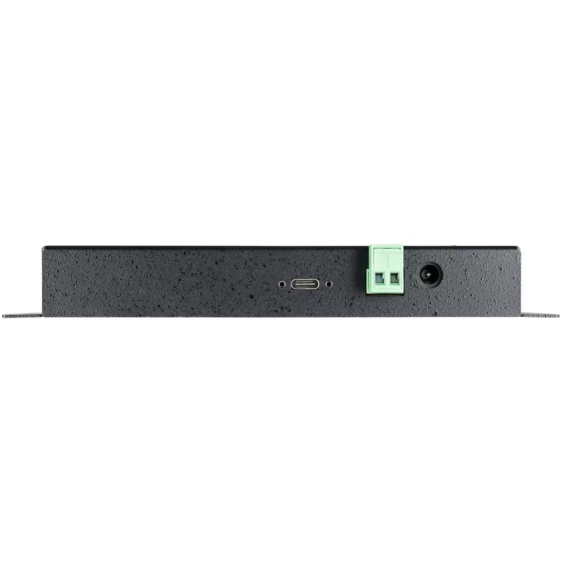StarTech.com 4-pordiline USB-C jaotur 10 Gbit/s – tööstuslik metallist USB-C jaotur 3x USB-A ja 1x USB-C – ESD- ja liigpingekaitse – USB-C või USB-A host – toitega, monteeritav USB 3.2 Gen 2 jaotur