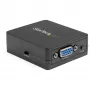 StarTech.com VGA-RCA ja S-Video muundur – USB-toide, aktiivne videomuundur, must, CE, FCC, REACH, 1920 x 1080 pikslit, 640 x 480,1920 x 1080 pikslit, 60 Hz