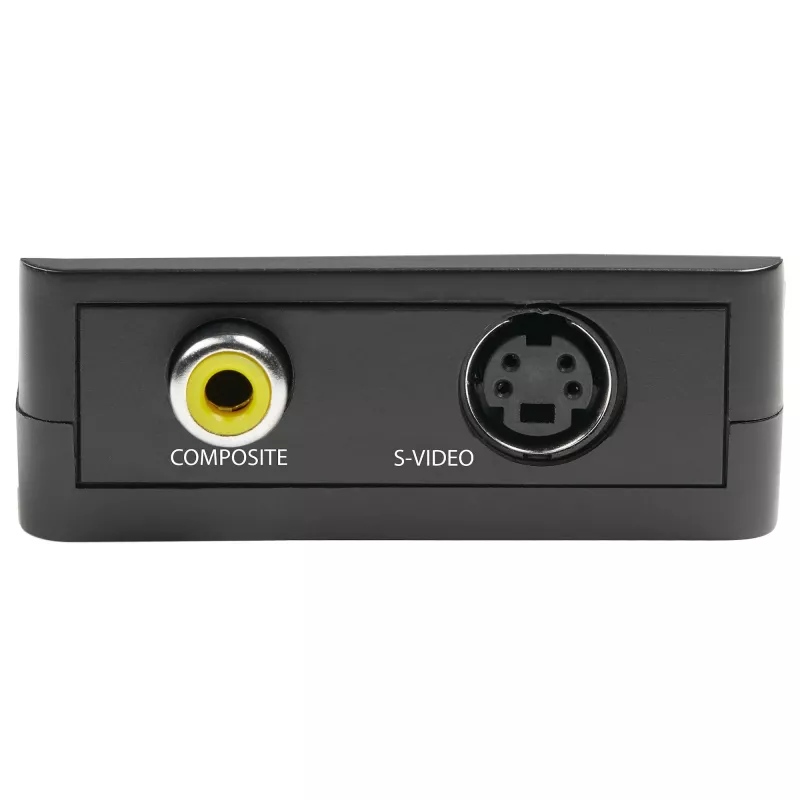 StarTech.com VGA-RCA ja S-Video muundur – USB-toide, aktiivne videomuundur, must, CE, FCC, REACH, 1920 x 1080 pikslit, 640 x 480,1920 x 1080 pikslit, 60 Hz