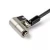 StarTech.com 2 m 3-in-1 universaalne sülearvuti kaablilukk – võtmega sülearvuti/lauaarvuti turvakaablilukk, ühildub K-Slot, Nano ja Wedge Slot arvutiga – vargusvastane teraskaabliga lukk koos võtmetega