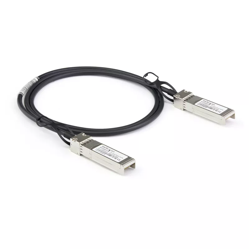 StarTech.com Dell EMC DAC-SFP-10G-3M ühilduv 3 m 10G SFP+ kuni SFP+ otseühenduskaabel Twinax – 10GbE SFP+ vask-DAC 10 Gbps madala energiatarbega passiivne Mini GBIC/transiiveri moodul DAC