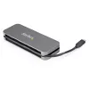 StarTech.com ~4-pordiline USB-C-jaotur - 4x USB-A - USB 3.0 USB-C-jaotur - USB 3.2 Gen 1 (5 Gbit/s) - siiniga toitega kaasaskantav sülearvuti USB-C–USB-A-adapterjaotur - 11,2-tolline (28,5 cm) kaabel koos kaablihaldusega