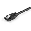 StarTech.com 0,6 m ümmargune SATA-kaabel, 0,6 m, SATA III, SATA 7-kontaktiline, SATA 7-kontaktiline, isane/isane, must