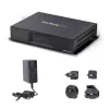 StarTech.com 2x2 HDMI videoseina kontroller – 4K 60Hz HDMI 2.0 videosisend 4x 1080p väljundisse – videoseina protsessor mitme ekraani kuvamiseks – videoseina jaotur – RS232/Ethernet juhtimine