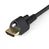 StarTech.com 3 jala (1 m) HDMI-kaabel lukustuskruviga - 4K 60Hz HDR - kiire HDMI 2.0 monitorikaabel lukustuskruviga pistikuga turvaliseks ühenduseks - HDMI-kaabel Ethernetiga - M/M