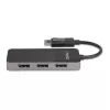 StarTech.com 3 pordiga mitme monitori adapter - DisplayPort 1.4 kuni 3x 4K DisplayPort video jaotur - kahe- või kolmekordne 4K - süle-/lauaarvuti DisplayPort MST jaotur mitme monitori jaoks - ainult Windowsi arvutitele