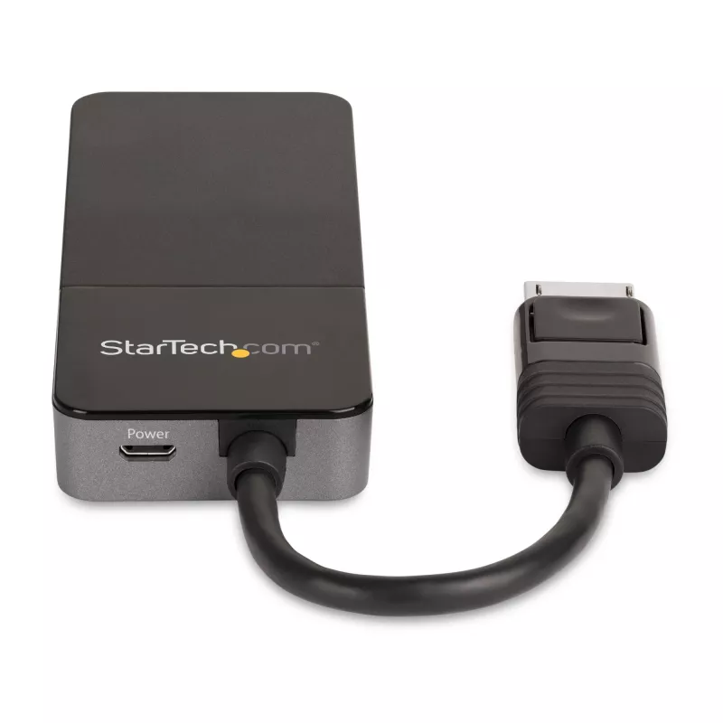 StarTech.com 3 pordiga mitme monitori adapter - DisplayPort 1.4 kuni 3x 4K DisplayPort video jaotur - kahe- või kolmekordne 4K - süle-/lauaarvuti DisplayPort MST jaotur mitme monitori jaoks - ainult Windowsi arvutitele