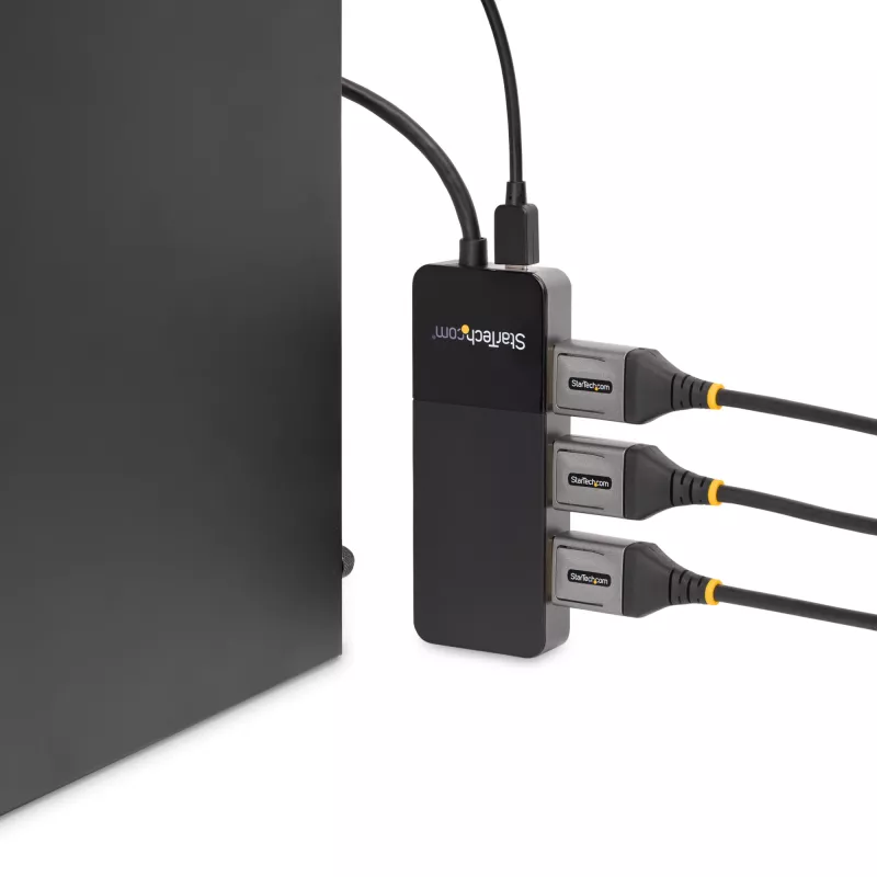 StarTech.com 3 pordiga mitme monitori adapter - DisplayPort 1.4 kuni 3x 4K DisplayPort video jaotur - kahe- või kolmekordne 4K - süle-/lauaarvuti DisplayPort MST jaotur mitme monitori jaoks - ainult Windowsi arvutitele