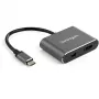 StarTech.com USB-C multipordiga videoadapter - 4K 60Hz USB-C HDMI 2.0 või Mini DisplayPort 1.2 monitoriadapter - USB USB-C 2-ühes kuvarimuundur HDMI/MDP HBR2 HDR - TB3-ühilduv
