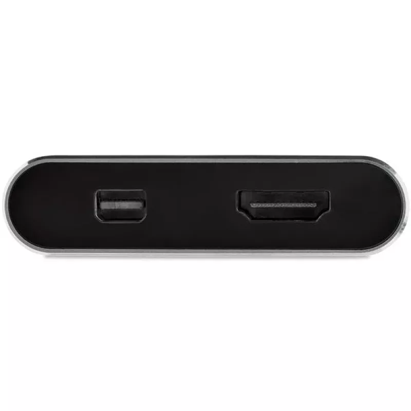 StarTech.com USB-C multipordiga videoadapter - 4K 60Hz USB-C HDMI 2.0 või Mini DisplayPort 1.2 monitoriadapter - USB USB-C 2-ühes kuvarimuundur HDMI/MDP HBR2 HDR - TB3-ühilduv