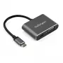 StarTech.com USB-C mitme pordiga video adapter – USB-C–4K 60Hz Mini DisplayPort 1.2 või 1080p VGA monitoriadapter – USB-C 2-ühes MDP HBR2 HDR/VGA kuvarimuundur – TB3-ühilduv