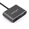StarTech.com USB-C mitme pordiga video adapter – USB-C–4K 60Hz Mini DisplayPort 1.2 või 1080p VGA monitoriadapter – USB-C 2-ühes MDP HBR2 HDR/VGA kuvarimuundur – TB3-ühilduv