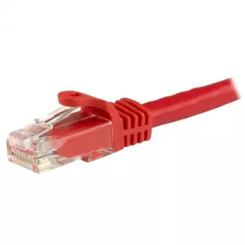 StarTech.com 7,5 m CAT6 Etherneti kaabel – punane CAT 6 Gigabit Etherneti juhe – 250 MHz 100 W PoE RJ45 UTP võrgu-/ühendusjuhe, haarduvuskindel, tõmbetugevdusega, individuaalselt testitud
