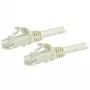 StarTech.com 7,5 m CAT6 Etherneti kaabel - Valge CAT 6 Gigabit Etherneti juhe - 250 MHz 100 W PoE RJ45 UTP võrgu-/paikakaabel tõmblukuga ja tõmbetõkestusega, individuaalselt testitud
