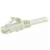StarTech.com 1,5 m CAT6 Etherneti kaabel – valge CAT 6 Gigabit Etherneti juhe – 250 MHz 100 W PoE RJ45 UTP võrgu-/paigakaabel, haakumisvastane, tõmbetõkestusega, eraldiseisvalt testitud