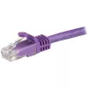StarTech.com 1,5 m CAT6 Etherneti kaabel – lilla, CAT 6 Gigabit Etherneti juhe – 250 MHz, 100 W PoE, RJ45, UTP võrgu-/paigaldusjuhe, takerdumisvastane, tõmbetugevdusega, individuaalselt testitud
