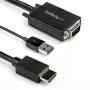 StarTech.com 2m VGA-HDMI muundurkaabel USB-heli ja toitega – analoog-digitaalvideoadapterikaabel VGA-arvuti ühendamiseks HDMI-ekraaniga – 1080p isane-isane monitorikaabel