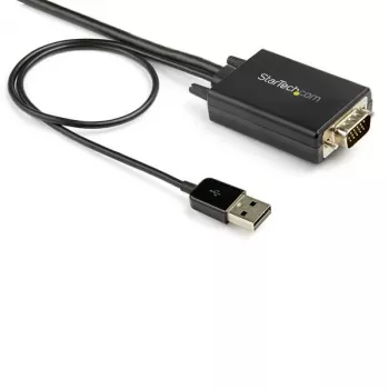 StarTech.com 2m VGA-HDMI muundurkaabel USB-heli ja toitega – analoog-digitaalvideoadapterikaabel VGA-arvuti ühendamiseks HDMI-ekraaniga – 1080p isane-isane monitorikaabel