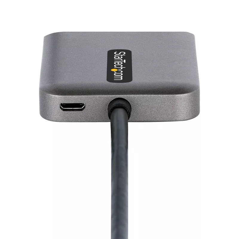 StarTech.com DP Dual HDMI MST HUB-ile – Dual HDMI 4K 60Hz – DisplayPort mitme monitori adapter 1 jala / 30 cm kaabliga – DP 1.4 mitme voo transpordi jaotur, DSC | HBR3 – DP HDMI jaoturiks