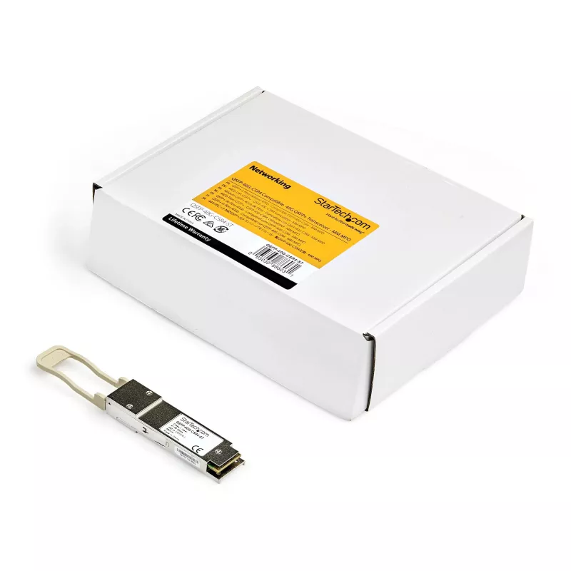 StarTech.com Cisco QSFP-40G-CSR4 ühilduv QSFP+ moodul - 40GBASE-SR4 - 40GbE mitmemoodiline kiud MMF optiline transiiver - 40GE gigabitine Ethernet QSFP+ - MPO 300 m - 850 nm - DDM Cisco Firepower, ASR9000, ASR1000