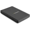 StarTech.com 4 sahtliga Thunderbolt 3 NVMe-korpus M.2 NVMe SSD-draividele, 1x DisplayPort-video / 2x TB3 allavoolu porti, 40 Gbit/s, 72 W toiteplokk, väline kõvakettakorpus