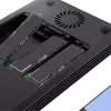StarTech.com 4 sahtliga Thunderbolt 3 NVMe-korpus M.2 NVMe SSD-draividele, 1x DisplayPort-video / 2x TB3 allavoolu porti, 40 Gbit/s, 72 W toiteplokk, väline kõvakettakorpus