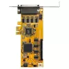 StarTech.com 8 pordiga PCI Express RS232 jadaadapterkaart, PCIe RS232 jadakaart, 16C1050 UART, madala profiiliga jada DB9 kontroller/laienduskaart, 15 kV ESD kaitse, ainult Windows – TAA