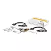 StarTech.com 8 pordiga PCI Express RS232 jadaadapterkaart, PCIe RS232 jadakaart, 16C1050 UART, madala profiiliga jada DB9 kontroller/laienduskaart, 15 kV ESD kaitse, ainult Windows – TAA