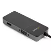 StarTech.com USB 3.0 HDMI ja VGA adapter - 4K/1080p USB tüüp-A kahe monitori mitmepordiline adaptermuundur - väline videograafikakaart mitme ekraani jaoks - mitme kuva USB-adapter