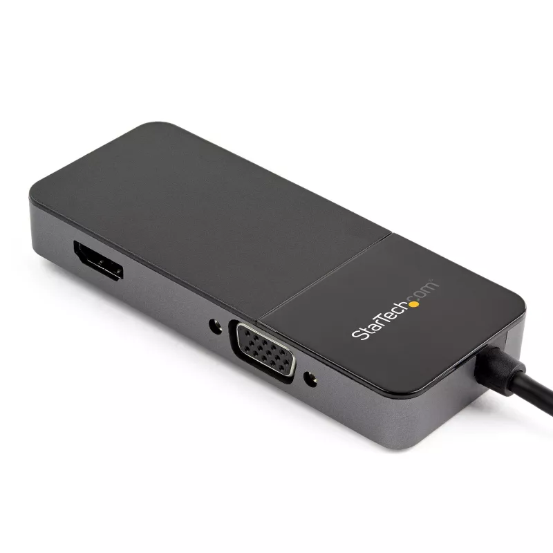 StarTech.com USB 3.0 HDMI ja VGA adapter - 4K/1080p USB tüüp-A kahe monitori mitmepordiline adaptermuundur - väline videograafikakaart mitme ekraani jaoks - mitme kuva USB-adapter