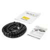StarTech.com 2,5 m (8,2 jala) kaablihaldustoru – spiraalne – 25 mm (1 tolli) läbimõõt