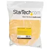 StarTech.com 100 jala pikkune takjakinnitusega rull – lõigatavad korduvkasutatavad kaablisidemed – tööstuslik juhtmekinnituslint hulgi / reguleeritavad riidest ümbrised kollane / korduvkasutatavad isekleepuvad kaablihaldusrihmad