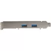 StarTech.com 2-pordine USB PCIe kaart kiirusega 10 Gbps pordi kohta – USB 3.1/3.2 Gen 2 Type-A PCI Express 3.0 x2 hostkontrolleri laienduskaart – lisaseadme adapterkaart – täis-/madalprofiil – Windows ja Linux