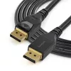 StarTech.com 13-jalane (4 m) VESA-sertifitseeritud DisplayPort 1.4 kaabel, 8K 60Hz HBR3 HDR, UHD DisplayPort-DisplayPort monitori juhe, Ultra HD 4K 120Hz DP 1.4 videokaabel M/M DP-pistik