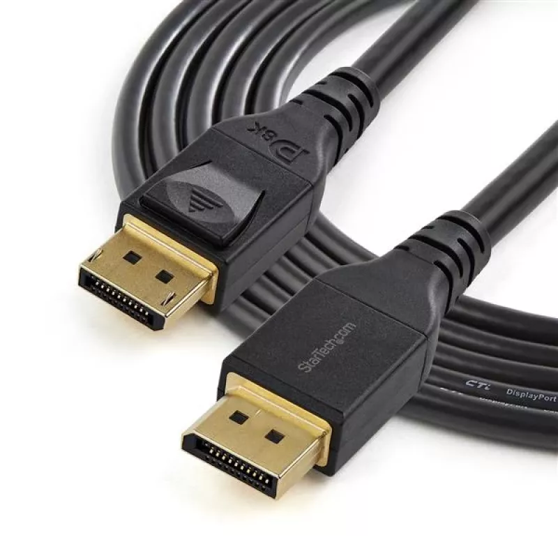 StarTech.com 13-jalane (4 m) VESA-sertifitseeritud DisplayPort 1.4 kaabel, 8K 60Hz HBR3 HDR, UHD DisplayPort-DisplayPort monitori juhe, Ultra HD 4K 120Hz DP 1.4 videokaabel M/M DP-pistik
