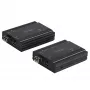 StarTech.com 4K HDMI KVM-pikendaja üle fiiberoptika – HDMI-video ja USB-kaug-KVM-lüliti/konsoolipikendaja – kuni 984 jalga/300 m (mitmemoodiline) – 2x 10G MMF SFP+ moodulit – KVM-pikenduskomplekt (TX/RX)
