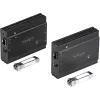 StarTech.com 4K HDMI KVM-pikendaja üle fiiberoptika – HDMI-video ja USB-kaug-KVM-lüliti/konsoolipikendaja – kuni 984 jalga/300 m (mitmemoodiline) – 2x 10G MMF SFP+ moodulit – KVM-pikenduskomplekt (TX/RX)