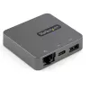 StarTech.com USB-C mitmepordiadapter - USB 3.1 Gen 2 USB-C minidokk - USB-C to 4K HDMI või 1080p VGA video - 10Gbps USB-A USB-C, GbE - kaasaskantav reisimissülearvuti dokk - töötab Thunderbolt 3-ga