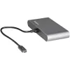 StarTech.com Dual-Monitor Thunderbolt Mini Dock, 4K 60Hz HDMI, draiverivaba jaotur Windowsile ja Macile, Gigabit Ethernet, 1x USB 5 Gbit/s ja 1x USB 2.0, 11 tolli (28 cm) kaabel