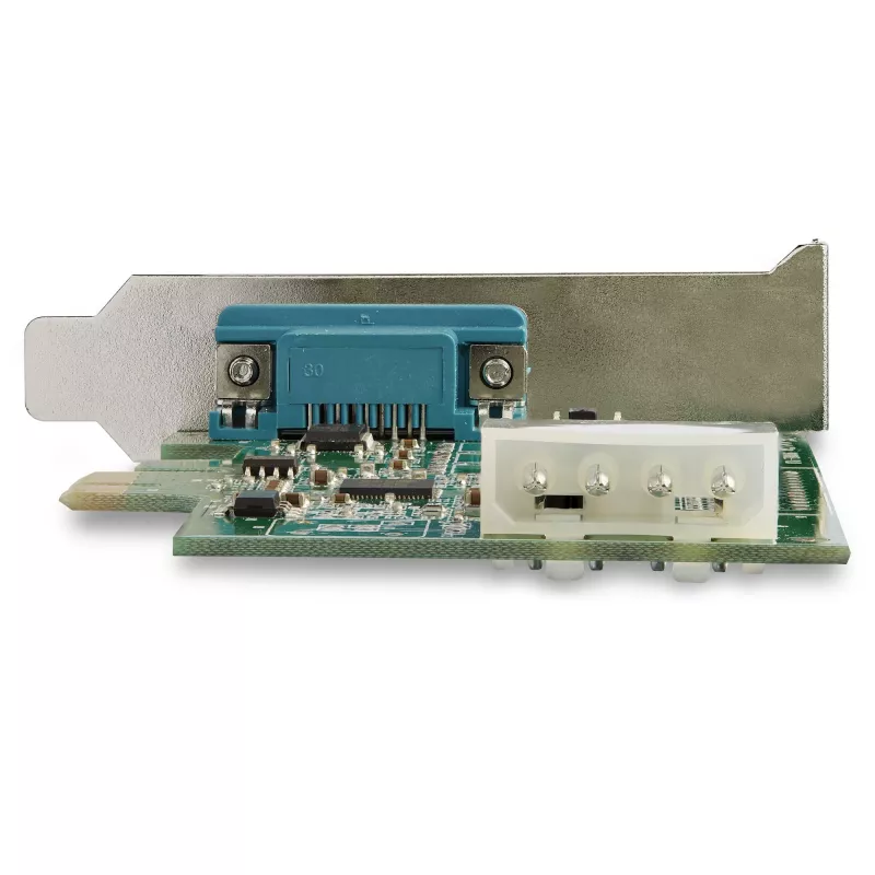 StarTech.com 4-pordiline PCI Express RS232 jadaliidese adapterkaart - PCIe RS232 jadaliidese hostkontrolleri kaart - PCIe RS232 DB9 kaart - 16950 UART - laienduskaart - Windows/Linux